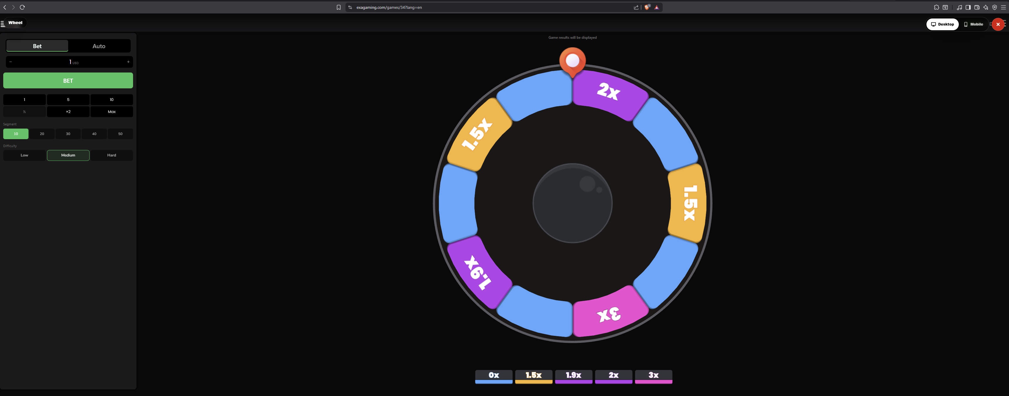 Original Games - Wheel