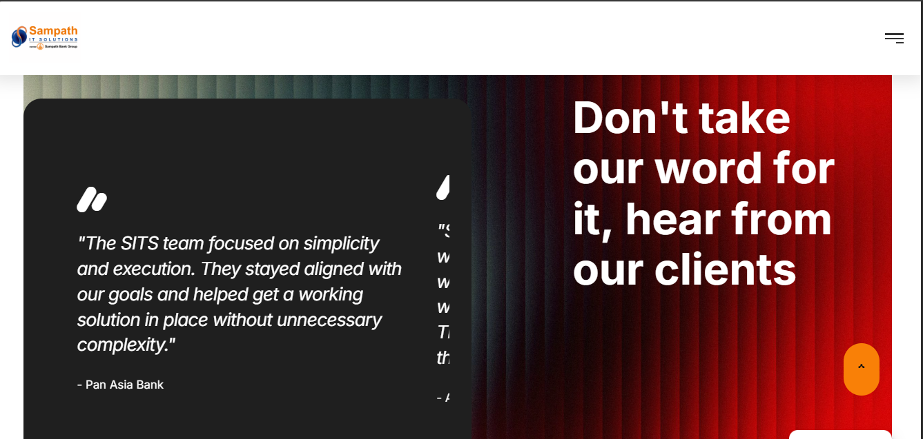 Sampath IT Solutions Page